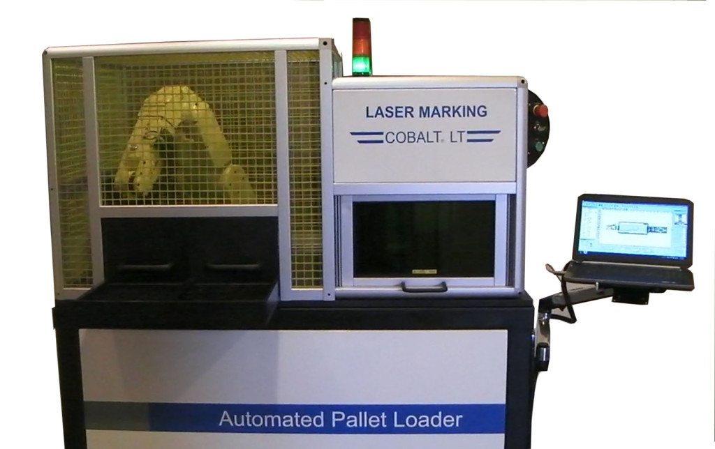 Cobalt LT Automated Robot - laser marking system
